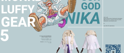 Luffy Gear 5 Costume Orbital Outfitters